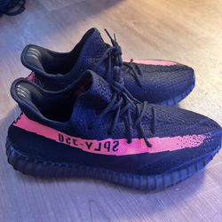 Yeezy 350 V2 Core Black and Red