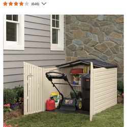 Rubber Maid Shed 