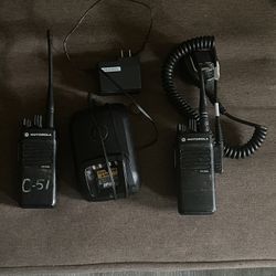 Motorola Walkie Talkies