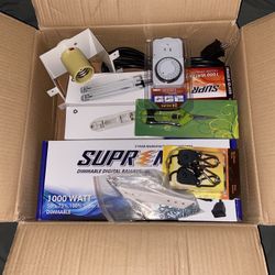 Grow Light System Set 1000 Watt HPS And MH Parabolic Reflector Umbrella