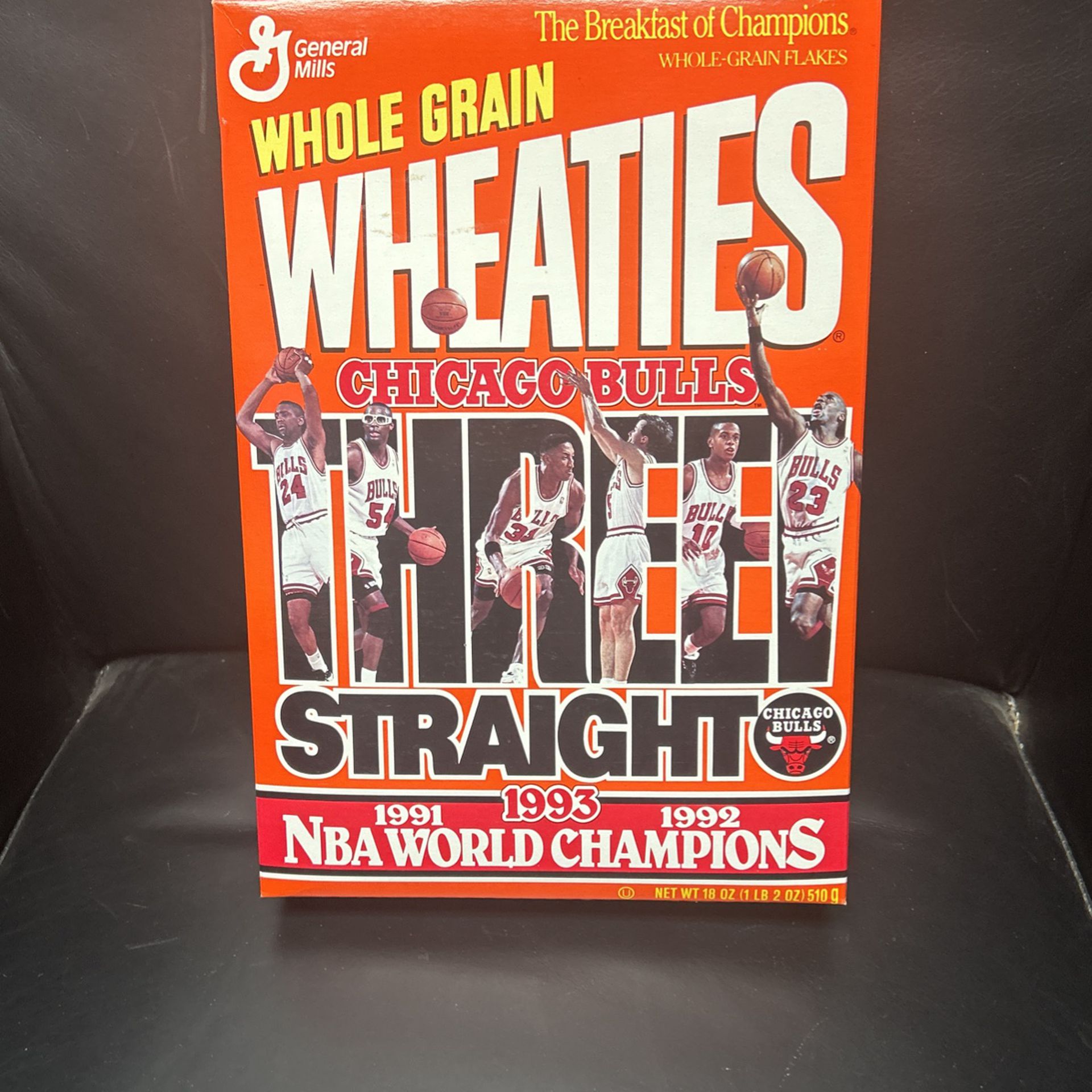 Vintage Wheaties Cereal Box Chicago Bulls Michael Jordan 1993