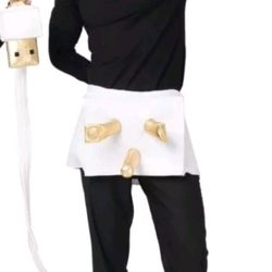 New Spooktacular Creations USB/Light Plug Men's Halloween Costume