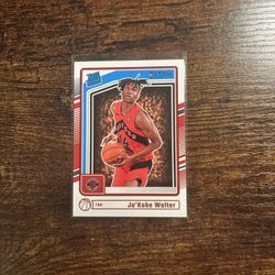 2024-25 Panini Donruss - Rated Rookie Ja'Kobe Walter #231 (RC)