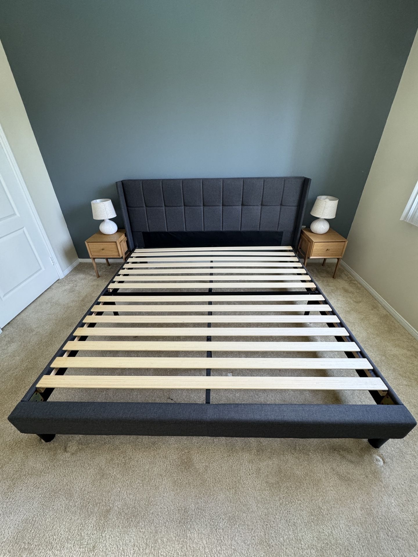 KING BED FRAME BLUEGROUND GROUP