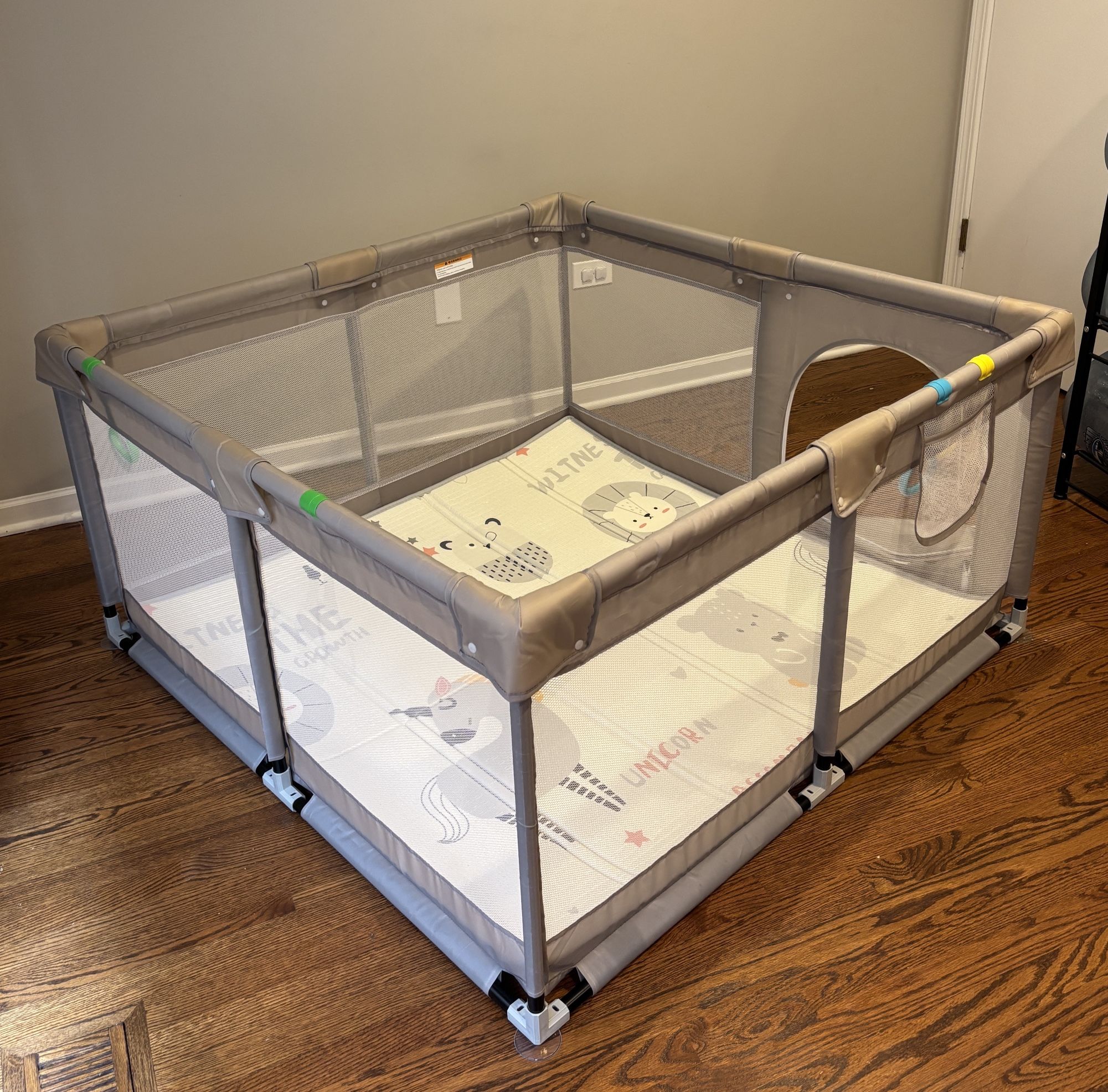 Baby Playpen with Mat