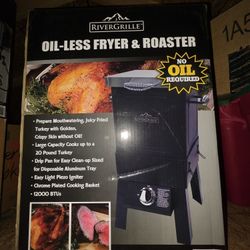 RiverGrille Oil-Less Fryer & Roaster - No Oil Needed!