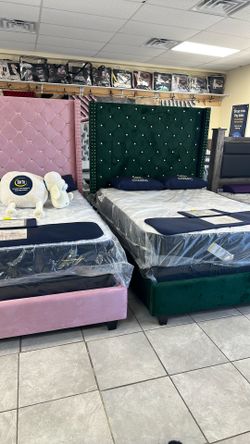 Queen bed-frame $399