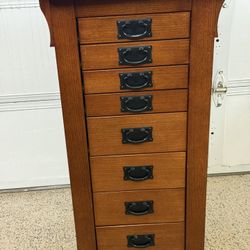 Mission Style Jewelry Armoire