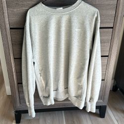 Nike Grey Sweatpants And Shirt