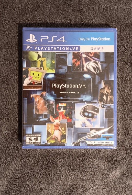 Sony PlayStation VR Demo Disc 3 PSVR Demo 3