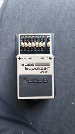 Boss GEB-7 Bass Equalizer