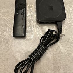 Apple TV + Remote Control 