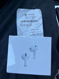 Apple AirPod Pro 3 with receipt