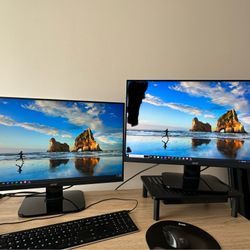 Two Acer Monitors 27.5”