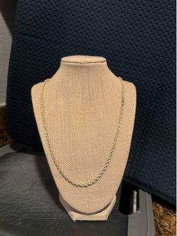 22 in. Gold Rope Chain 10K
