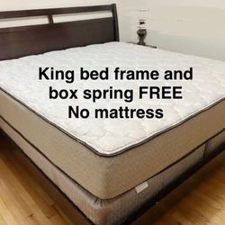 FREE King frame And Springbox
