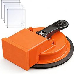 new Floor Gap Fixer Tool, Heavy Duty Floor Gap Fixer Tool with 5 PCS Sticky Pads, Enhanced Vacuum Suction Cup, Flooring Gap Repair Tool for Laminate, 