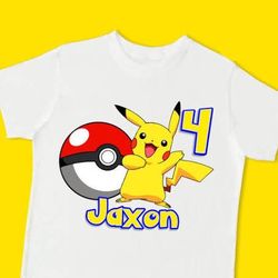 Personalized birthday shirts
