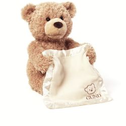 Peek -A-Boo Teddy Bear Animated Stuffed Animal Plush