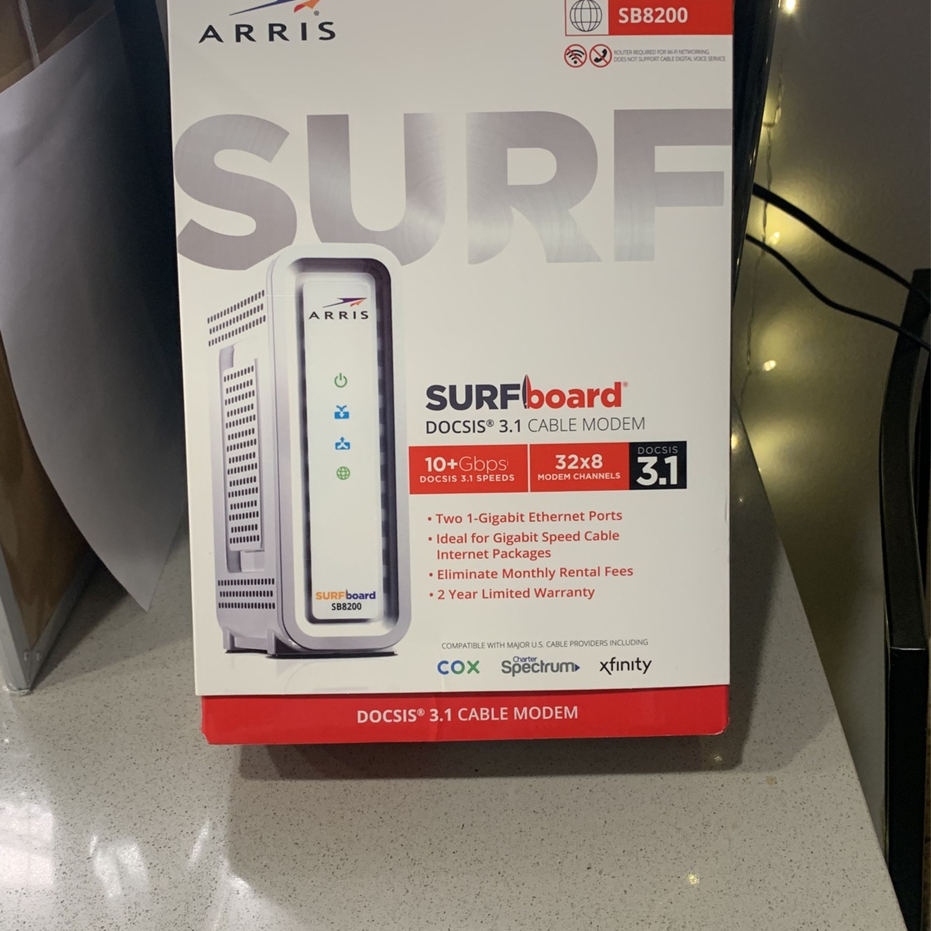 ARRIS CABLE MODEM SB8200