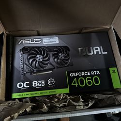 ASUS Dual GeForce RTX™ 4060 EVO OC Edition 8GB