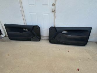 Door panels 92-95 honda civic Ej or Eg coupe or hatchback black