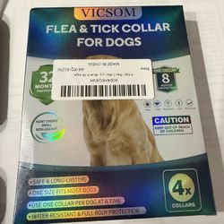 Brand New Sealed Box Flea & Tick Collar - 4 Collars