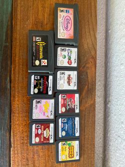 Nintendo DS and game boy advance GAME LOT