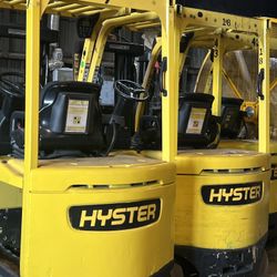 5 Electric Forklifts No Battery’s 