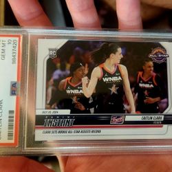 2024 Panini Caitlin Clark WNBA Allstar Rookie Card (Assist Record)