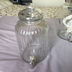 Glass Water Jar