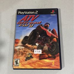 ATV Offroad Fury PS2 (Sony PlayStation 2, 2001)