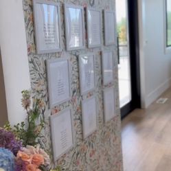 Wedding Welcome Wall/Seating Chart