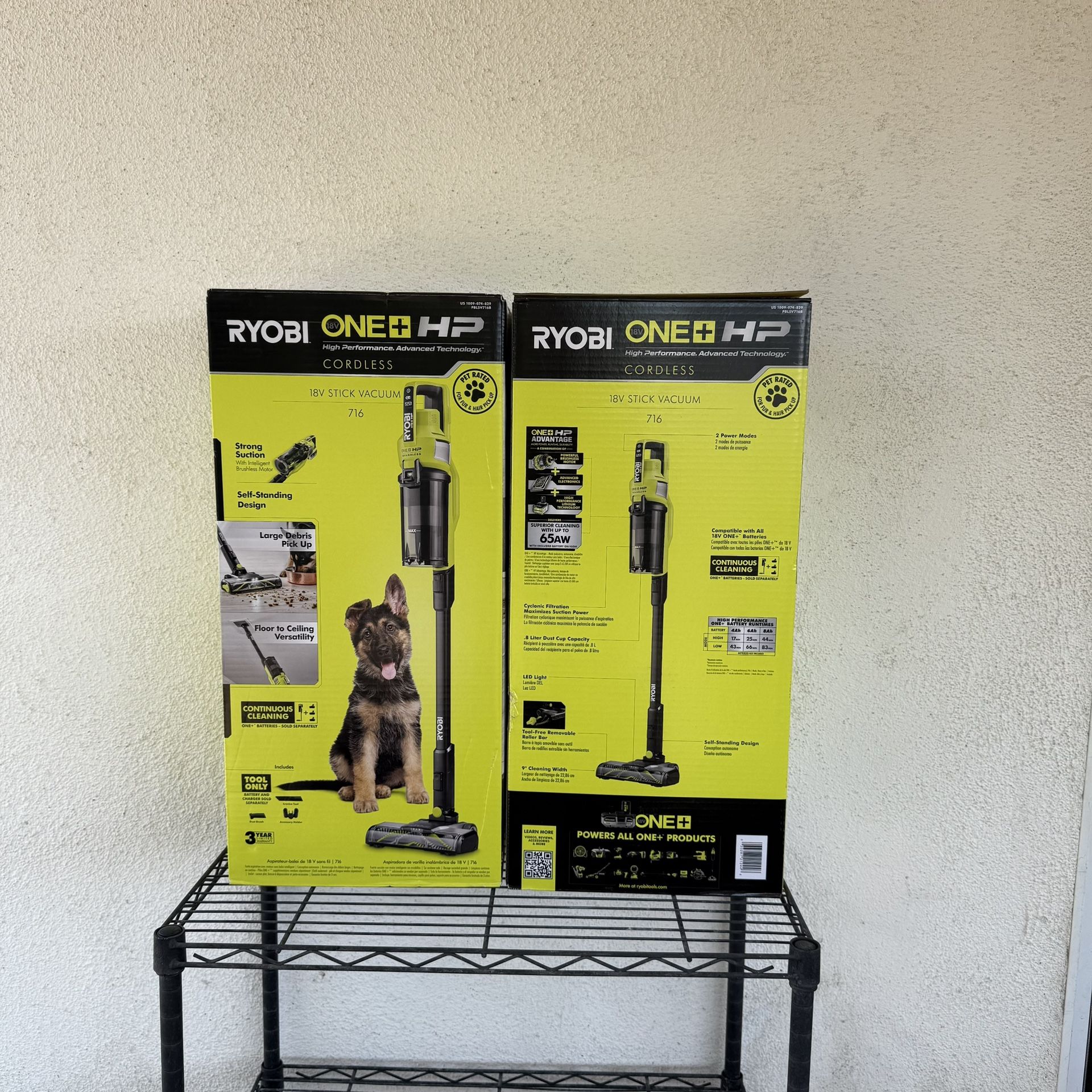 RYOBI ONE+ HP 18V Cordless Pet Stick Vacuum Cleaner (Tool Only)