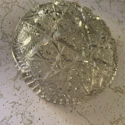 Antique American Brilliant Cut Glass Bowl