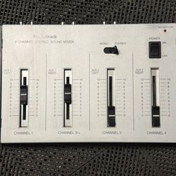 4 Channel Stereo Sound Mixer
