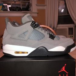 Jordan 4 cool grey sz 9.5