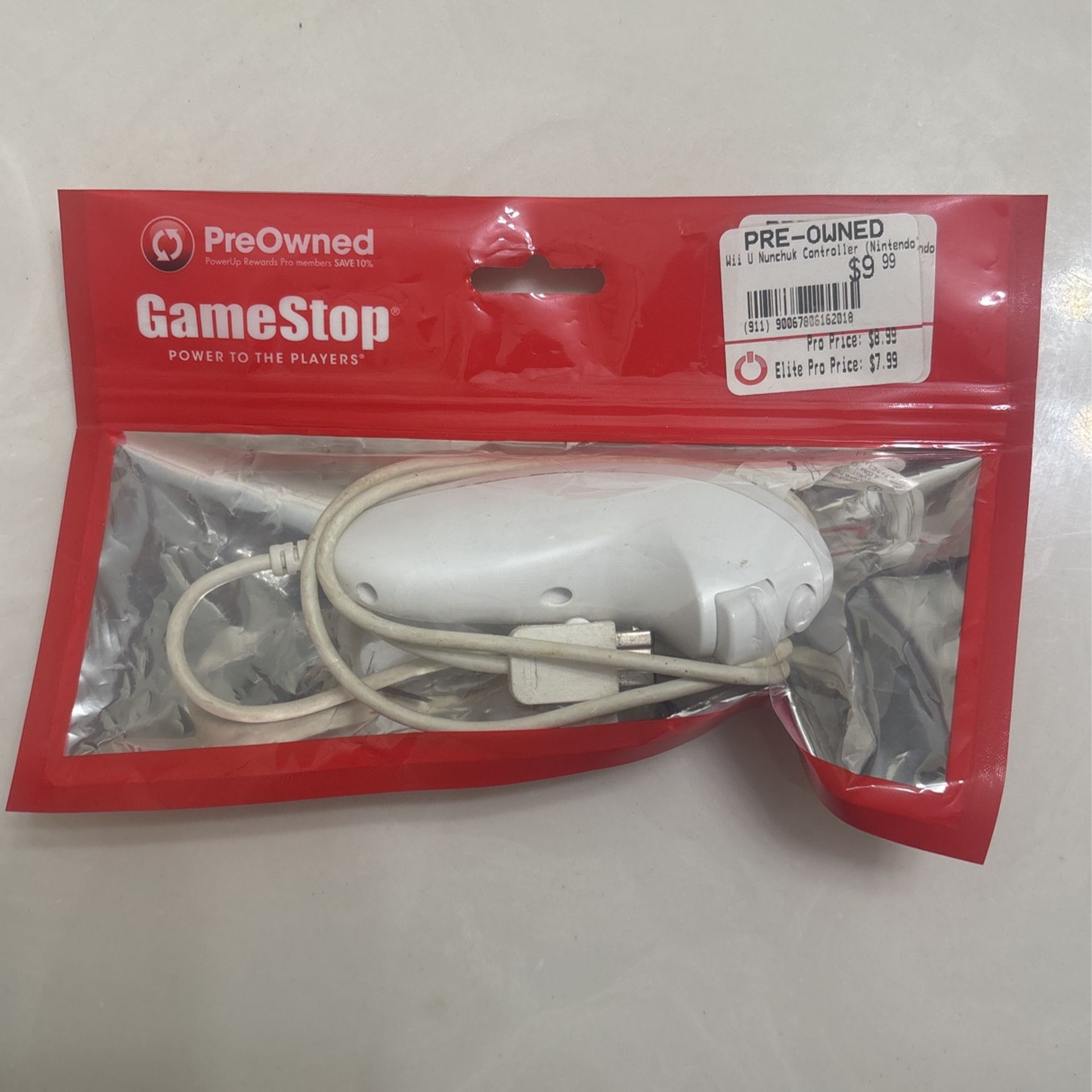 Original Wii U Nunchuk Controller