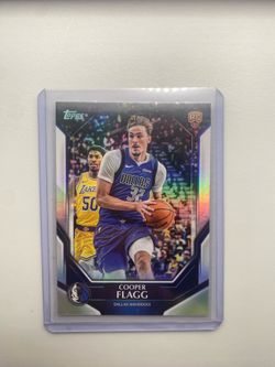 Cooper Flagg RARE RC ROOKIE TOPPS REFACTOR INVESTMENT CARD