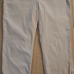 WB #1003 Womens 14, Nine West Heidi Dull On Skinny Crop Pants