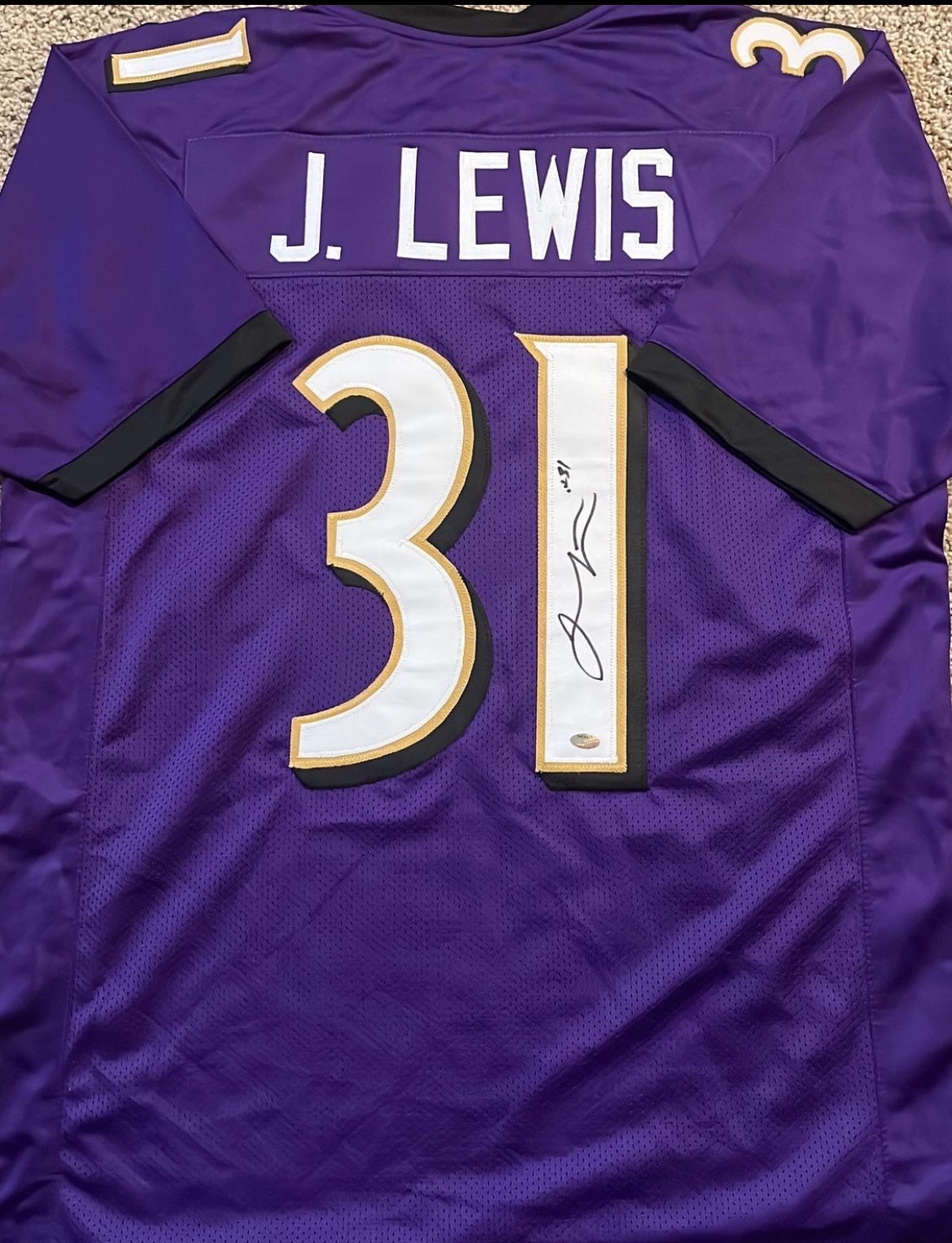 Jamal Lewis Signed NFL Jersey