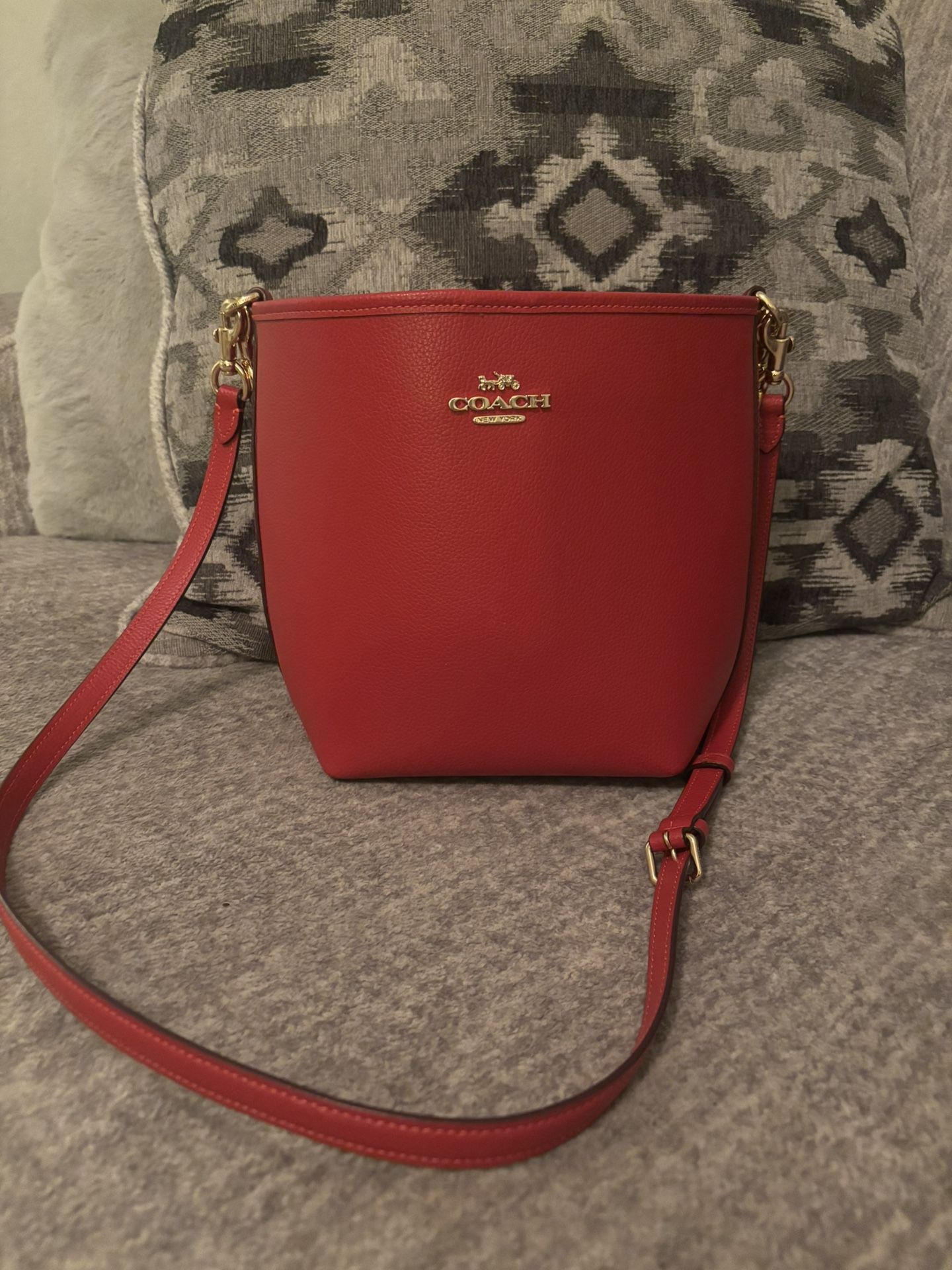 Red Coach Purse