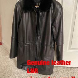 Women's  leather  jacket  (XS)  -  $50