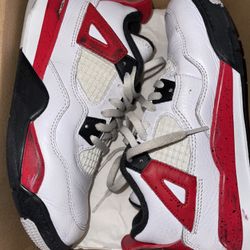 Jordan 4 Red Cement Size 1.5y Worn $25