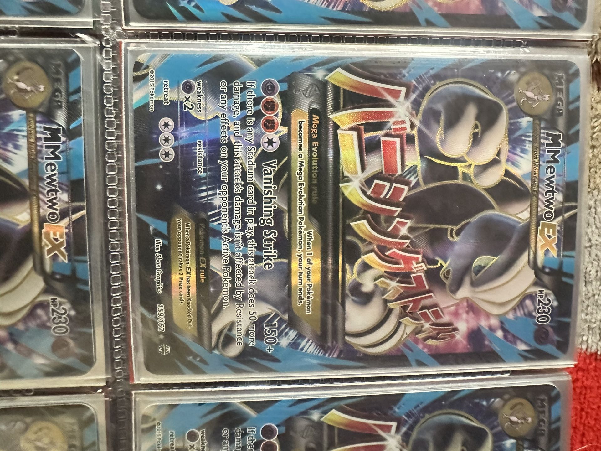 Mega Mewtwo Ex 159/162 Breakthrough 2015 NM