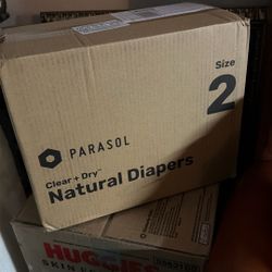 Brand New Parasol Diapers Size 2
