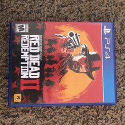 Red dead redemption two PS4 game