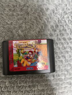 Sega Genesis Mcdonalds Treasure Land Adventure Game