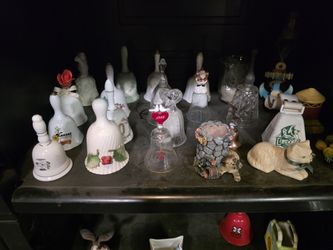 Collectable bells and nik naks