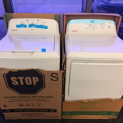 Just Came In Brand New In Box Hotpoint Washer And Dryer Set